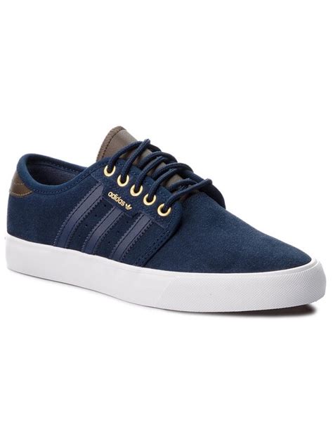 schuhe adidas seeley b27785 conavy umber ftwwht|Adidas Originals Men's Skateboarding Shoes, Blue Conavy .